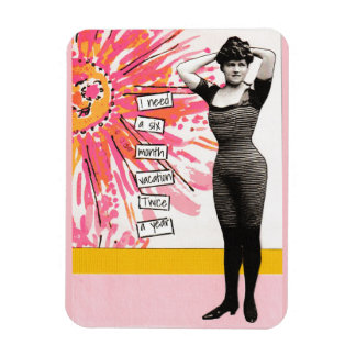 Snarky vakantie magneet zes maanden