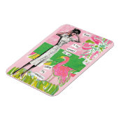 Snarky vakantiemagnet doodt mijn collega's magneet (Linkerzijde)