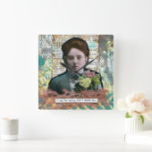 Snarky Vierkante Klok (Huis)