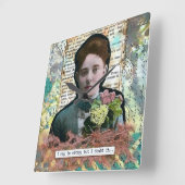 Snarky Vierkante Klok (Hoek)