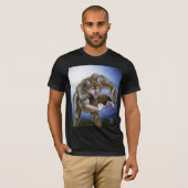 Snarling Alpha Werewolf t-shirt (Voorkant volledig)