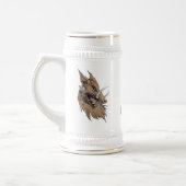 Snarling Graeko Beer Stein Bierpul (Links)