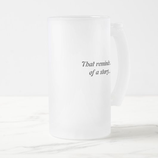 Snarling Graeko Frosted Beer Mok (Voorkant rechts)