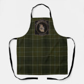 Snarling Graeko Tartan Bar Apron Schort (Voorkant)