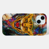 Snarling Tiger Nebula Case-Mate iPhone Case (Achterkant (horizontaal))