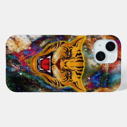Snarling Tiger Nebula Case-Mate iPhone Case (Achterkant (horizontaal))