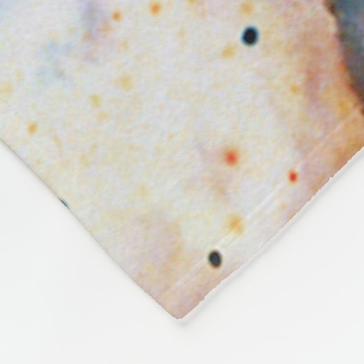 Snarling Tiger Nebula Fleece Blanket (Hoek)