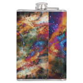 Snarling Tiger Nebula Heupfles (Achterkant)