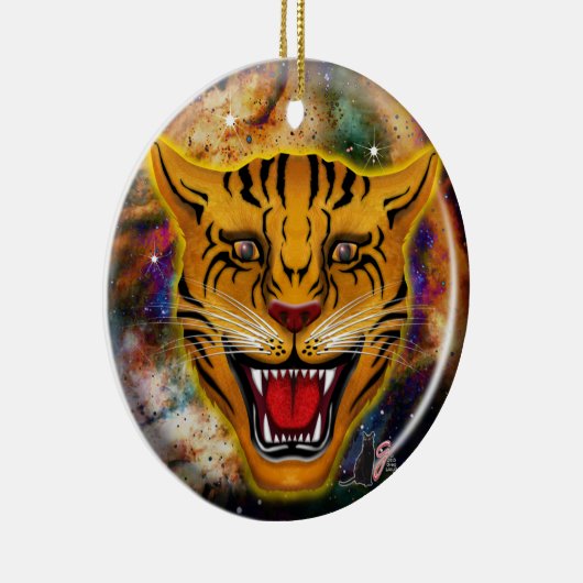 Snarling Tiger Nebula Ornament (Rechts)
