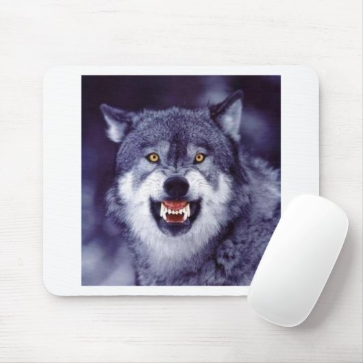 Snarling Wolf Muismat (Met muis)