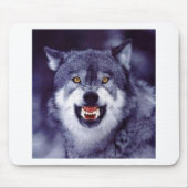 Snarling Wolf Muismat (Voorkant)