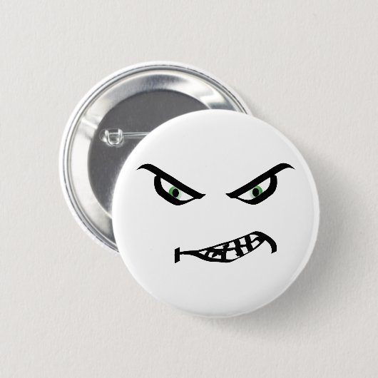 Snarly Face Button (Voorkant /achterkant)