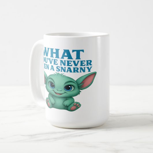 Snarny Friend™ – nog nooit zo’n exemplaar gezien Koffiemok (Voorkant links)