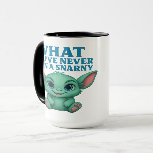 Snarny Friend™ – nog nooit zo’n exemplaar gezien Mok (Voorkant links)