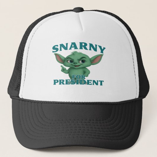 Snarny Friend™ – voor President Edition Trucker Pet (Voorkant)