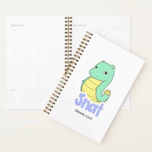 Snat (Slang + Kat) Planner / Agenda (Display)