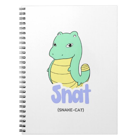 Snat (Slang + Kat) Schattige Notitieboek / Dagboek (Voorkant)
