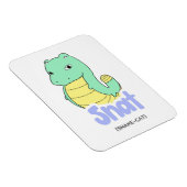 Snat (slang + kat) Schattigee flexibele magneet (Rechterzijde)