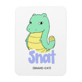 Snat (slang + kat) Schattigee flexibele magneet