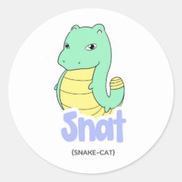 Snat (Slang + Kat) Schattigee Sticker