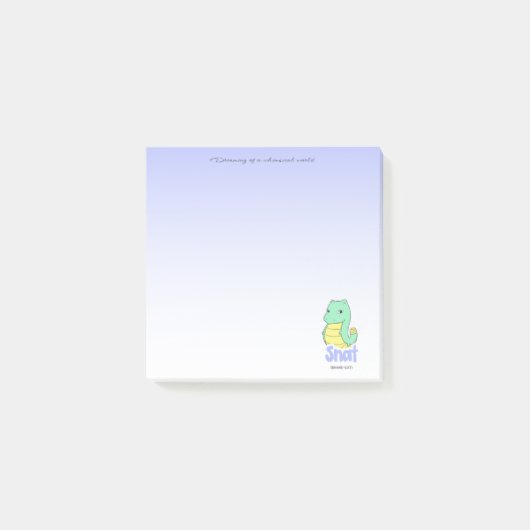 Snat (Snake + Cat) Post-it® Notes (Voorkant)