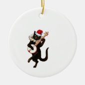 Snata Cat Keramisch Ornament (Voorkant)