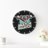 Snatch Squatch - Grappig Gewichtheffen Grote Klok (Huis)