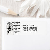 Snatchin'yo koekjes etiket (Insitu)