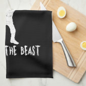 Snatchsquatch, Cartoon Big Foot, Beast, Funny Gym Theedoek (Quarter Fold)