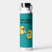 Snavel & Bonk, BLIJF GOED EN GEHYDRATEERD Waterfles (Voorkant)