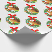 snavel voor kerst cadeaupapier (Hoek)
