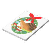 snavel voor kerst notitieblok (Linkerzijde)