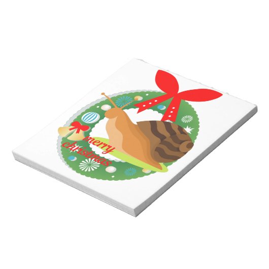 snavel voor kerst notitieblok (Linkerzijde)