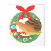 snavel voor kerst notitieblok (Voorkant)