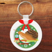 snavel voor kerst sleutelhanger (Voorkant)