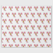 'Snaxalotl' Snacking Axolotl Wrapping Paper Cadeaupapier (Vlak)