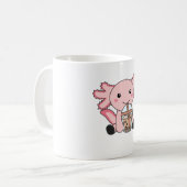 Snaxolotl Axolotl Bubble Tea Lovers Sweet Animals Koffiemok (Voorkant links)