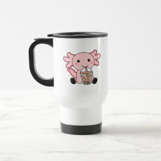 Snaxolotl Axolotl Bubble Tea Lovers Sweet Animals Reisbeker (Links)