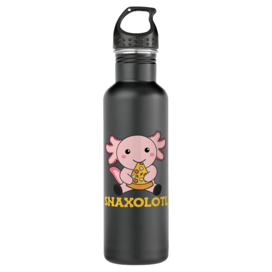 Snaxolotl Axolotl Lover Cute Animals Pizza Waterfles (Voorkant)