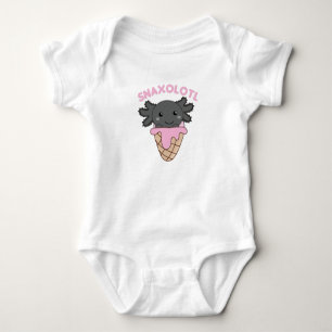Snaxolotl Axolotl Lovers Sweet Animals Ice Cream Romper