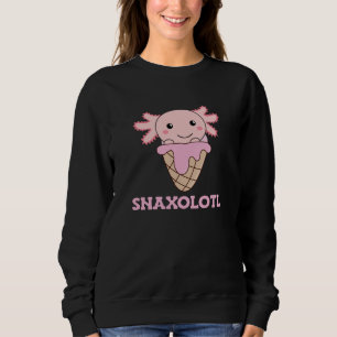 Snaxolotl Axolotl Lovers Sweet Animals Ice Cream Trui