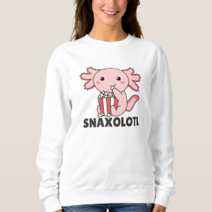 Snaxolotl Axolotl Lovers Sweet Animals Popcorn Trui