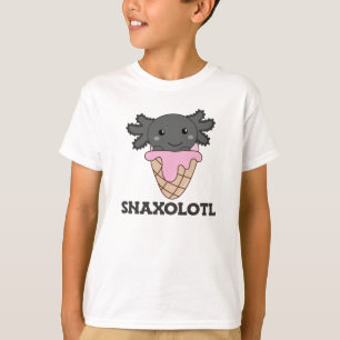 Snaxolotl Axolotl Strawberry Ice Lovers T-shirt