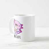Snaxolotl Grappig Axolotl Pun Koffiemok (Voorkant links)