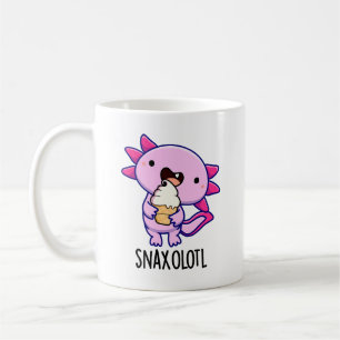 Snaxolotl Grappig Axolotl Pun Koffiemok