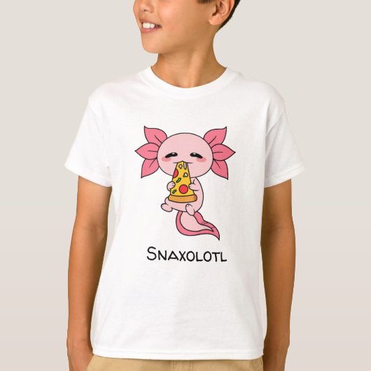 Snaxolotl Kinder T-Shirt (Voorkant)