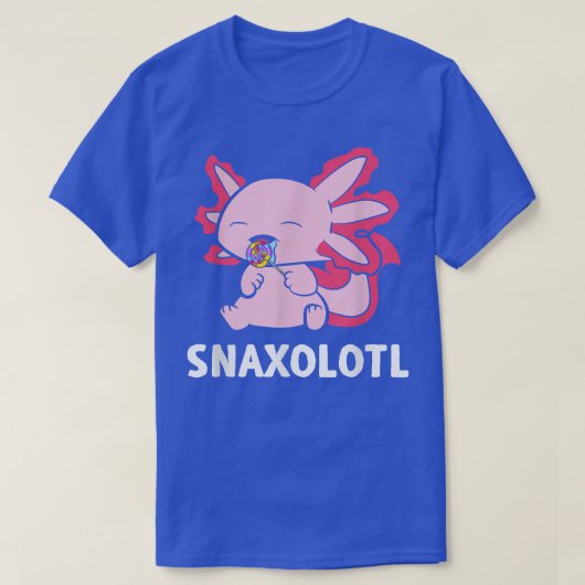 Snaxolotl Snoep Axolotl Sweet Funny Baker Axolotl T-shirt (Design voorkant)