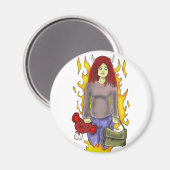 Snazzle Mummy Magneet (Voorkant / Achterkant)