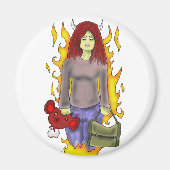 Snazzle Mummy Magneet (Voorkant)