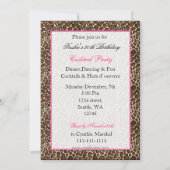 Snazzy Cocktail party Uitnodiging (Achterkant)